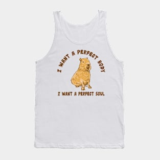 Capybara Funny Tank Top